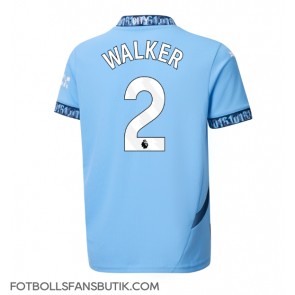 Manchester City Kyle Walker #2 Replika Hemmatröja 2024-25 Kortärmad